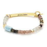 Hidden Message Bracelet- You are a Badass