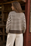 Suzie  Striped Crewneck