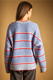 Sarah Striped Cozy Sweater