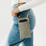 Woven Double Duty Phone Bag 3/colors