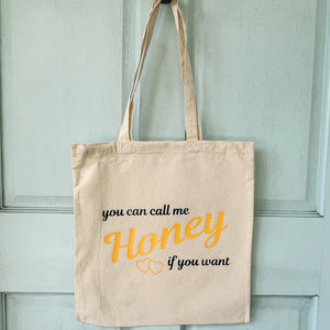 Honey Taylor Swift Canvas Tote Bag