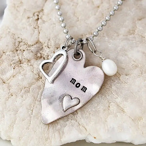 Mom Heart Necklace