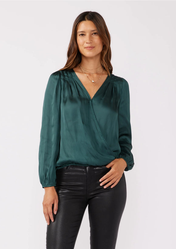 Savanah Teal Blouse