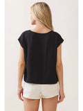 Wendy Woven Boxy Top