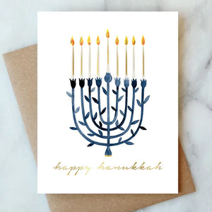 Happy Hanukkah Greeting card