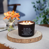 Squeezing You Tight Poetry Candle