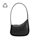 Melie Bianco Willow Black Recycled Vegan Shoulder Bag