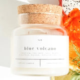 Blue Volcano Double Wick Candle
