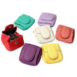 Pebbled Leather Coin Pouch