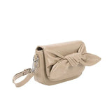 Melie Bianco Faye Beige Recycled Vegan Crossbody Bag