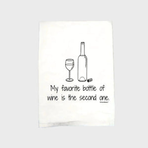 Favorite Wine Kitchen Towel