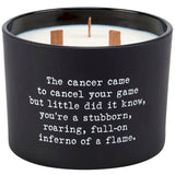 Cancer Poetry Candle