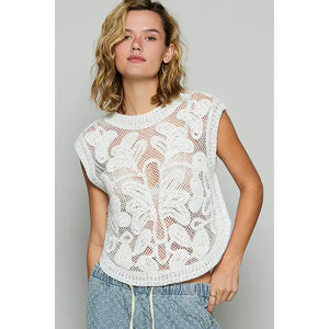 Cass Crochet Top