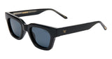 Isea Banks Black Polarized Sunglasses