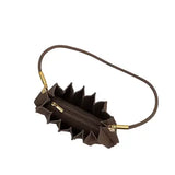 Carrie Chocolate Vegan Suede Shoulder Bag
