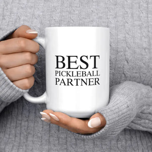 Best Pickleball Partner Mug