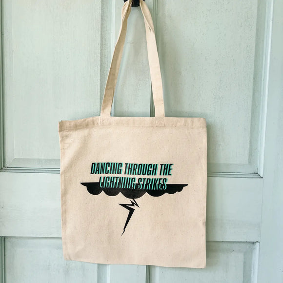 Dancing Through Lightning Strikes Taylor Swift Tote Bag