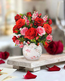 Mini Blooming Roses Pop Up Greeting Card
