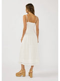 Mellisa Drop Waist Midi Dress
