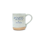 Friends and Family Quotes Speckled Mugs
