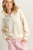 Kylie Cream Sweatshirt