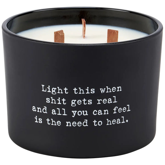 Heal Poetry Candle