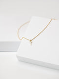 Gold LOVE Mini Key Necklace