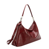 Melie Bianco Charlie Cranberry Recycled Vegan Shoulder Bag