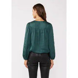 Savanah Teal Blouse