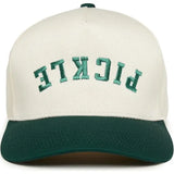 2-Tone Embroidered Cap - Pickle