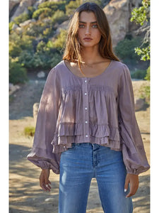 Vintage Mauve Top