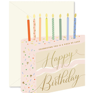 Piece of cake Greeting Card