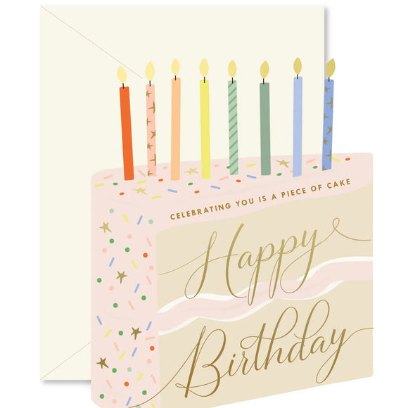 Piece of cake Greeting Card