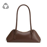 Dakota Chocolate Recycled Vegan Shoulder Bag