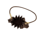 Carrie Chocolate Vegan Suede Shoulder Bag