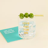 Love This For Me Rocks Glass