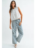 Broderie Sleeveless Top