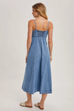 Miley Denim Midi Dress