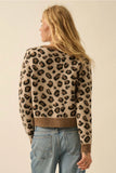 Lily Leopard Print Cardigan