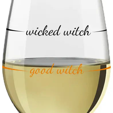 Wicked x Good Witch Wine Glass
