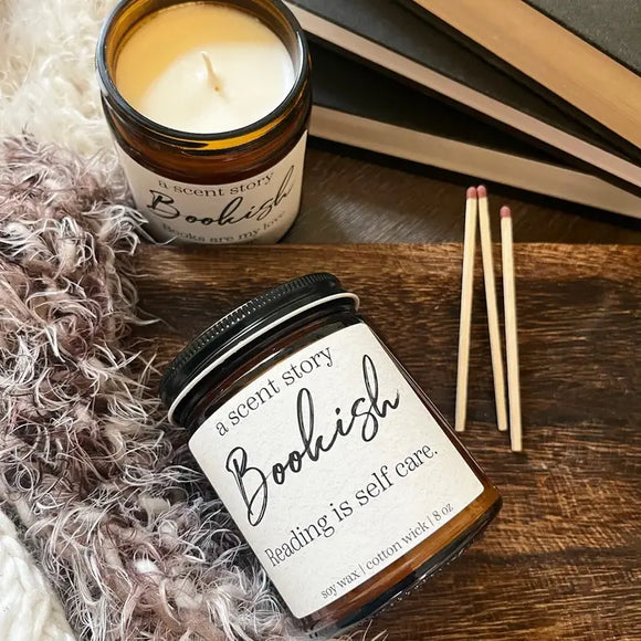 Bookish - Reading Is Self - Care Candle