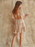 Dolly Ruffle Mini Dress