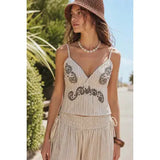 Breezy Embroidered Cami