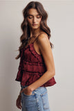 Ruffle Trim Cami