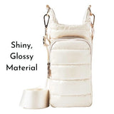 Ivory Glossy Hydrobag® with Solid Matching Strap