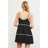 Becca Tiered Romper dress