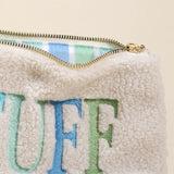 STUFF Zippered Teddy Pouch