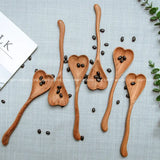 Heart-Shaped Wooden Spoon