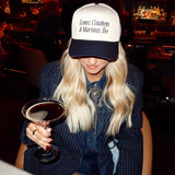 Loves Cowboys & Martinis Too - Embroidered Hat