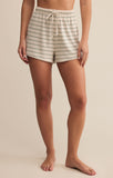 Z Supply Evergreen Stripe Short